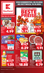 Kaufland Prospekt - Angebote ab 08.10.