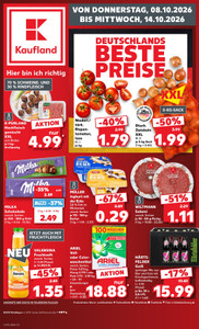 Kaufland Prospekt - Angebote ab 08.10.