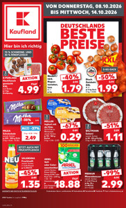 Kaufland Prospekt - Angebote ab 08.10.