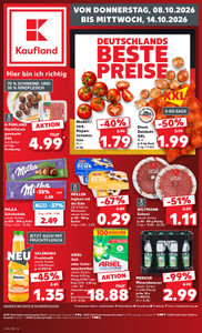 Kaufland Prospekt - Angebote ab 08.10.