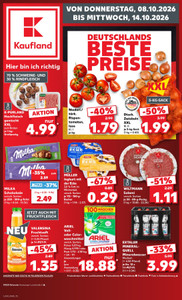 Kaufland Prospekt - Angebote ab 08.10.