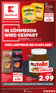 Kaufland Prospekt - Angebote ab 08.10.
