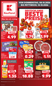 Kaufland Prospekt - Angebote ab 08.10.