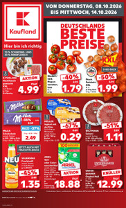 Kaufland Prospekt - Angebote ab 08.10.