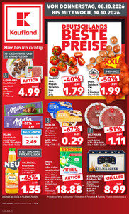 Kaufland Prospekt - Angebote ab 08.10.