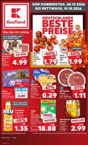 Kaufland Prospekt - Angebote ab 08.10.