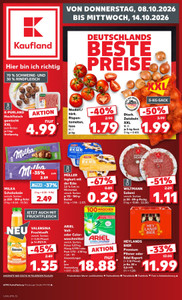 Kaufland Prospekt - Angebote ab 08.10.