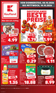 Kaufland Prospekt - Angebote ab 08.10.
