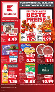 Kaufland Prospekt - Angebote ab 08.10.