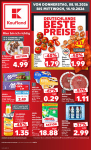 Kaufland Prospekt - Angebote ab 08.10.