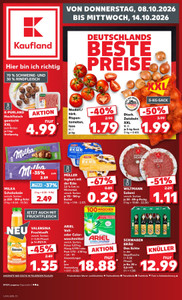 Kaufland Prospekt - Angebote ab 08.10.