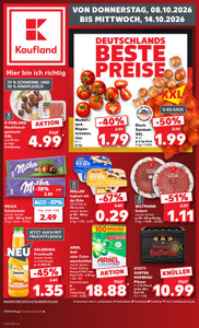 Kaufland Prospekt - Angebote ab 08.10.
