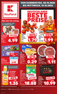 Kaufland Prospekt - Angebote ab 08.10.