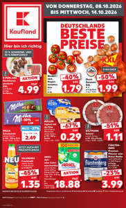 Kaufland Prospekt - Angebote ab 08.10.