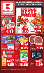 Kaufland Prospekt - Angebote ab 08.10.