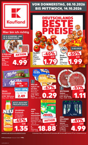 Kaufland Prospekt - Angebote ab 08.10.