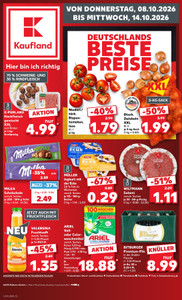 Kaufland Prospekt - Angebote ab 08.10.