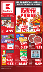 Kaufland Prospekt - Angebote ab 08.10.