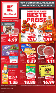 Kaufland Prospekt - Angebote ab 08.10.