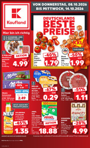 Kaufland Prospekt - Angebote ab 08.10.