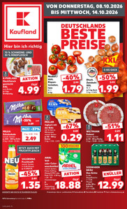 Kaufland Prospekt - Angebote ab 08.10.