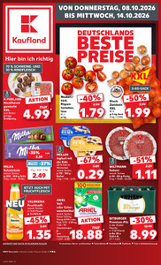 Kaufland Prospekt - Angebote ab 08.10.