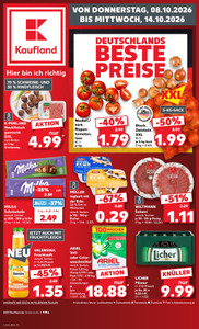 Kaufland Prospekt - Angebote ab 08.10.