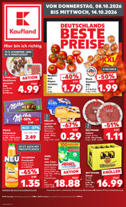 Kaufland Prospekt - Angebote ab 08.10.