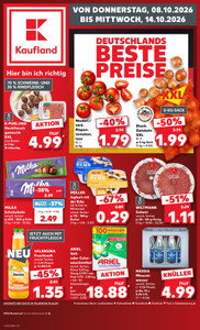 Kaufland Prospekt - Angebote ab 08.10.