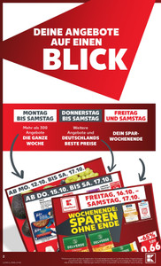 Kaufland Prospekt - Angebote ab 12.10. - Seite 2