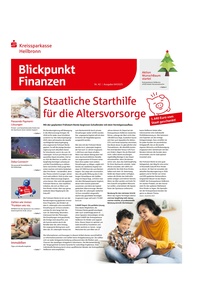 Kreissparkasse Heilbronn Prospekt - Blickpunkt Finanzen