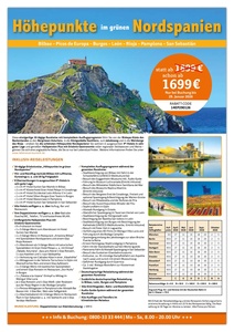 Lebenslust Touristik Prospekt - Angebote ab 03.01.