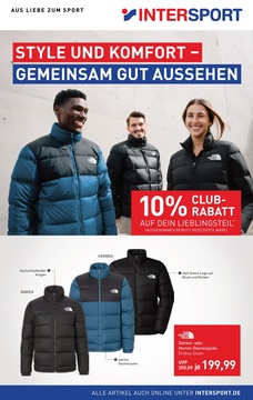 INTERSPORT Prospekt - Style und Komfort - Seite 1
