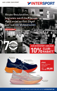 INTERSPORT Prospekt - 70 Jahre Intersport