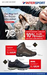 INTERSPORT Prospekt - 10% Club-Rabatt