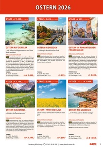 Glauch Reisen Prospekt - Glauch Touristik GmbH