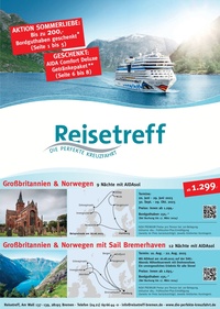 Reisetreff Bremen Prospekt - Angebote ab 19.02.