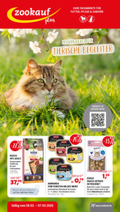 Zookauf Prospekt - Tierische Begleiter