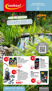 Zookauf Prospekt - Alles für lebendige Teichmomente
