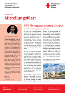 Deutsches Rotes Kreuz Prospekt - Mitteilungsblatt