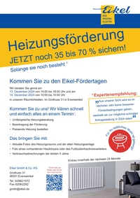 Eikel Bad. Heizung. Elektro. Prospekt - Eikel.edv Dienstleistungen UG