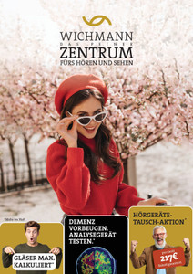 Wichmann Hörgeräte Brillen Prospekt - Angebote ab 27.02.