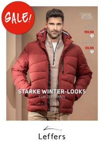 Leffers Prospekt - Starke Winter-Looks für den Mann
