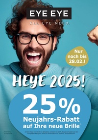 pro optik Prospekt - Heye 2025 !