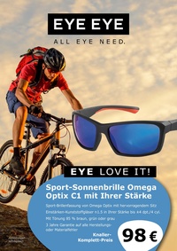 pro optik Prospekt - EYE love it!