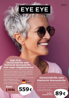 pro optik Prospekt - EYEskalt kalkuliert!
