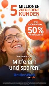 pro optik Prospekt - Mitfeiern und sparen!