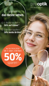 pro optik Prospekt - Das Beste sehen.