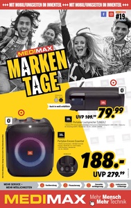 MEDIMAX Prospekt - Marken Tage
