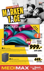 MEDIMAX Prospekt - Markentage